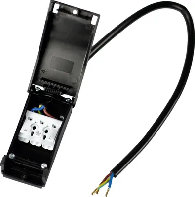 Produktbild von ISOLED Anschlussbox 3p zur Durchverkabelung, mit 30cm 3 poliger Anschlussleitung