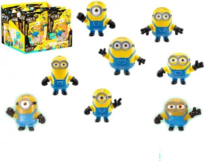 Produktbild von Bandai Minions Verschiedene Mini-figur Gelb  Gelb One Size