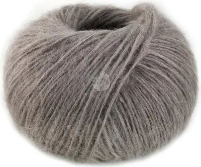 A ball of yarn on a white background.