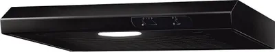 Produktbild von respekta Dunstabzugshaube Unterbauhaube Abzugshaube Unterbau 60 cm schwarz [Energieklasse C]