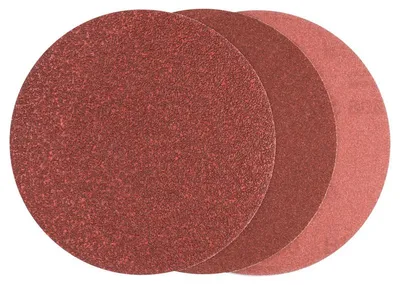 Produktbild von Schleifblatt-Set für Winkelschleifer und Bohrmaschine D=125mm, K=60-180, 10-tlg