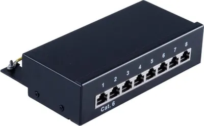 Productafbeelding van S/CONN 75059, RJ45, Cat6, Zwart