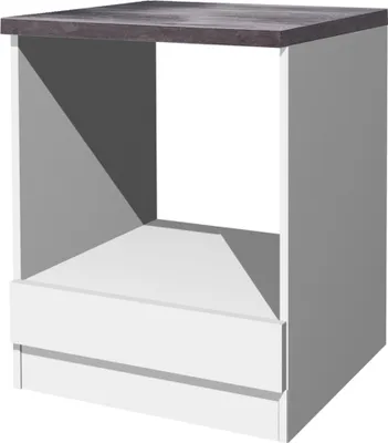 Produktbild von Herdumbauschrank - 60 cm breit - Weiß – Toska