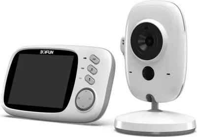 Obrázek produktu pro Dětský monitor s videokamerou, LCD displej 3,2 palce, noční vidění, video monitorování
