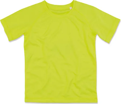 Produktbild von Stedman® - Active 140 Raglan for children - Cyber Yellow - L (146/152)