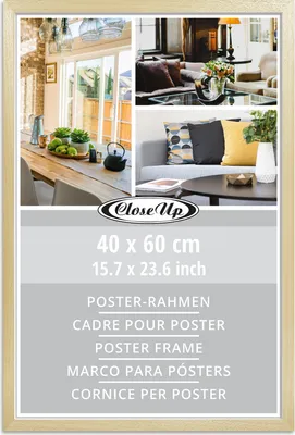 Produktbild von Posterrahmen 40 x 60 cm Holzdekor natur