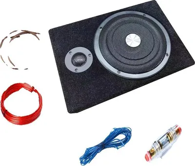 Obrázek produktu pro Subwoofer, provedení pod sedadlem, vysoký výkon, 8"