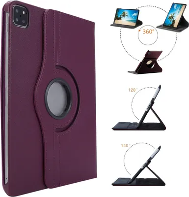 Produktbild von Tablethülle 360 Rotation für Apple iPad Air 11 2026 2025 Pro 11.0 2022 Tasche