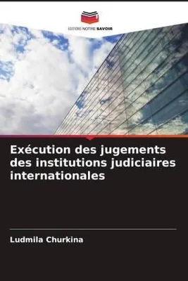 Produktbild von Exécution des jugements des institutions judiciaires internationales