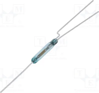 Zdjęcie produktu dla 1 sztuka, styk reedowy, średnica 2,54 x 14 mm, 0,5 A, KSK-1C90F-1530, przekaźnik reedowy, zakres: 20÷25 AT