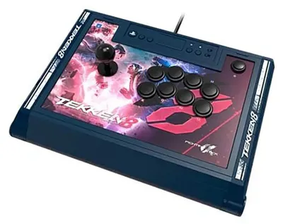Produktbild von Hori SPF-037U, Flightstick, PC, PlayStation 4, PlayStation 5, Kabelgebunden, USB, Schwarz, Kabel