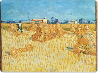 Produktbild von MuchoWow® Mauspad Mousepad Weinlese in der Provence - Vincent van Gogh 23x19 cm - Mousepads - Maus Mat - Pad - Mausunterlage - Schreibtischunterlage - Mauspad