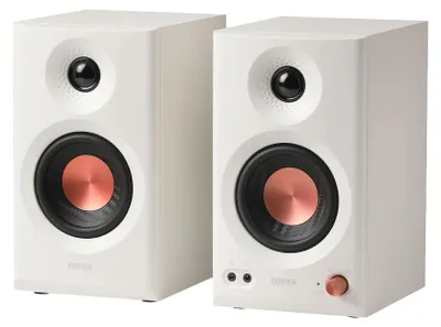 Produktbild von MR3 - 2.0 Studiomonitor-Lautsprecher - Hi-Res-Audio - 18 W x 2 RMS - Bluetooth 5.4 - TRS/RCA/AUX - Weiß