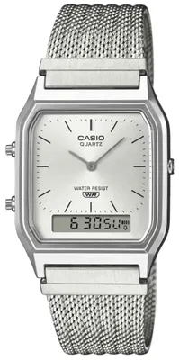 Produktbild von Casio Vintage-Uhr AQ-230EM-7AEF Analog-Digital Mailänder Kettengelenkarmband Uni
