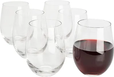 Produktbild von Gläser I Trinkgläser 6er Set (465 ml) I Gläser-Set spülmaschinenfest I Trinkgläser Set mit hoher Bruchresistenz I Universalgläser als Wassergläser Saftgläser