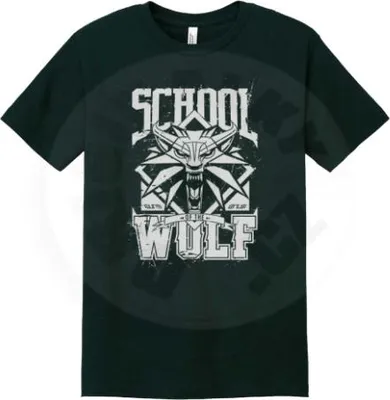 Produktbild von The Witcher T-SHIRT „SCHOOL OF THE WOLF“ S