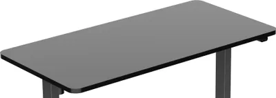 Produktbild von Tischplatte Schreibtischplatte Bürotischplatte für höhenverstellbaren Tisch in schwarz 140x70 cm Wasserabweisende Beschichtung Hochwertig Verarbeitend Stabil von Jet-Line