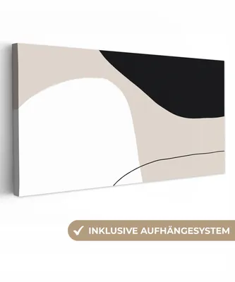 Obrázek produktu pro OneMillionCanvasses® - Plátno - Obrazy - Abstraktní - Design, Nástěnný obraz, Nástěnná dekorace Obývací pokoj, 80x40cm