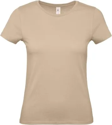 Produktbild von Damen-T-Shirt, Kurzarm - B&C #E150/W - sand - Größe S