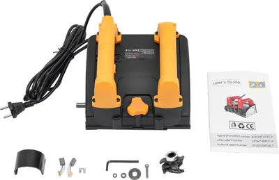 Produktbild von Elektrischer Wandheber - Handgeführte Seilwinde - 1200 W Leistung - Tragbar - Mit Kabel - Orange