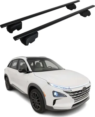 Produktbild von Dachträger Gepäckträger für Hyundai Nexo 2019-2025 Grundträger ABE Schwarz