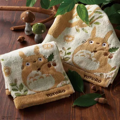 Zdjęcie produktu dla Zestaw ręczników "Totoro" - od sąsiada
