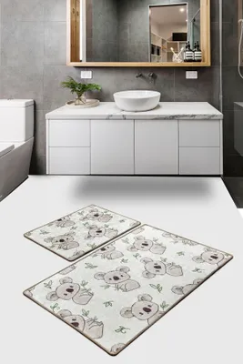 Produktbild von Mijolnir, Koala- CHL2451, Bunt, Badematten, 700 gr/m², 100% Samtstoff