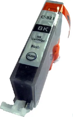 Produktbild von Druckerpatrone kompatibel mit Canon CLI-521 Black für Pixma IP3600, IP4600, IP4600 X, IP4700, MP540, MP550, MP560, MP620, MP630, MP640, MP640 R, MP980, MP990, MX860, MX870