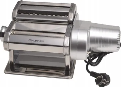 Produktbild von AUTOMATISCHE Teigausroll- und Nudelmaschine 2-in-1 KAMILLE KM-6510