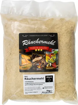 Produktbild von Eversmoke Premium "BBQ" Räuchermehl, Ahorn - 1kg
