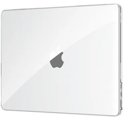 Immagine prodotto di Solidchoice - Custodia protettiva trasparente per MacBook Air da 15 pollici, ultra sottile