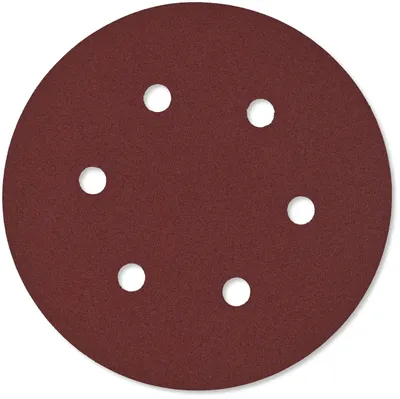 Produktbild von Exzenter Schleifscheiben 150 mm Klett P120 mit 8 Loch Holz Metall 10 Stück