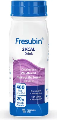 Produktbild von Fresubin 2 kcal Drink Waldfrucht Trinkflasche 24X200 ml