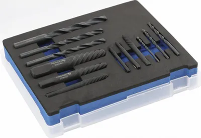 Image de Högert extracteur de vis avec mèches, 12 pcs.