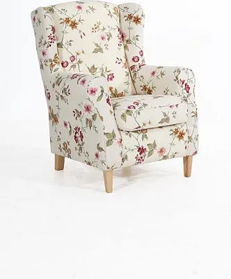 Obrázek produktu pro Max Winzer Lorris Wingback Chair White Floral
