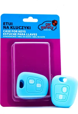 Zdjęcie produktu dla Carsafety Etui Silikonowe Na Kluczyk Do Toyota Aygo Peugeot 107 206 307 308