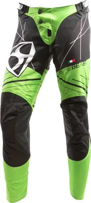 Immagine prodotto di MUGENRACE Pantaloni da motocross Hammer, nero/neon, S