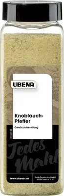 Image de UBENA 658373008 Knoblauch Pfeffer Gewürz, 600,0 g