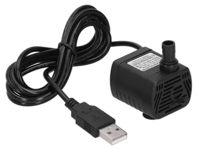 Produktbild von USB-Tauchpumpe, Mini, geräuscharm, 3,5–9 V, für Aquarienfilterung und Bewässerung