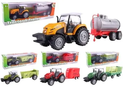 Obrázek produktu pro Traktor s přívěsem mix – Pro Kids