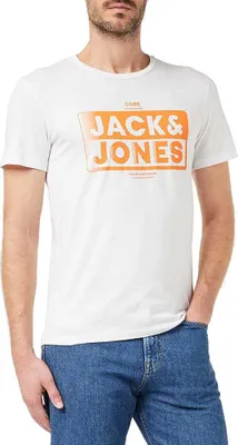 Produktbild von Jack & Jones Jcokim Kurzarm-t-shirt Weiß XL Mann Weiß XL