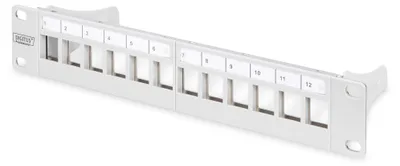 Produktbild von DIGITUS Modulares Patch Panel, 12-Port