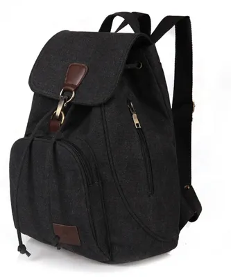 Imagen del producto de Mochila de lona vintage para mujer
