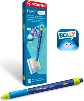 Produktbild von STABILO Smarter Bleistift LUNIS graph – Schreiblern-Begleiter von 5-8 Jahren