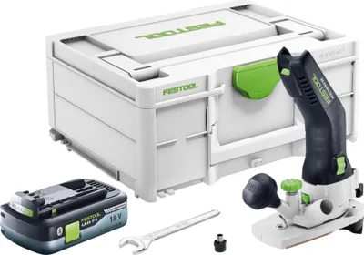 Zdjęcie produktu dla Festool MFKC 700 KA EB-Basic moduł akumulatorowy frezarka krawędziowa 18 V 8 mm bezszczotkowa + 1x akumulator 4,0 Ah + Systainer - bez ładowarki
