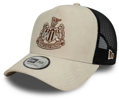 Produktbild von New Era A-Frame Mesh Trucker Cap FAUX SUEDE Newcastle United