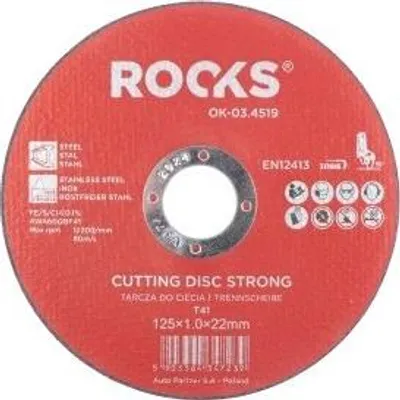 Produktbild von ROOKS Trennscheibe Winkelschleifer OK-03.4519 1mm 125mm