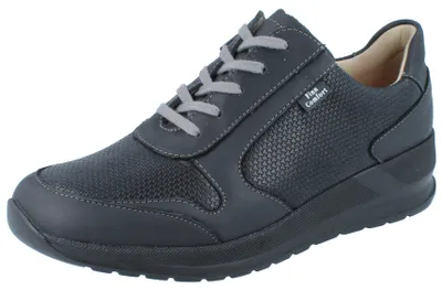 Obrázek produktu pro Finn Comfort Mori dámská nízká obuv, strečová kůže, černá, NEW - dámská obuv, pohodlná šněrovací obuv, černá, kůže (nuri/neronestretch)