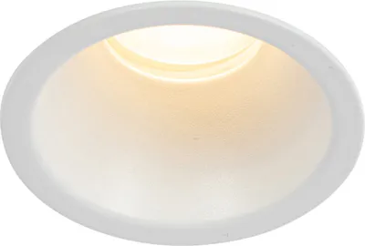 Produktbild von QAZQA - Modern Moderner Einbaustrahler weiß 35 mm IP44 - Dept I Wohnzimmer I Schlafzimmer - Aluminium Rund - LED geeignet GU10