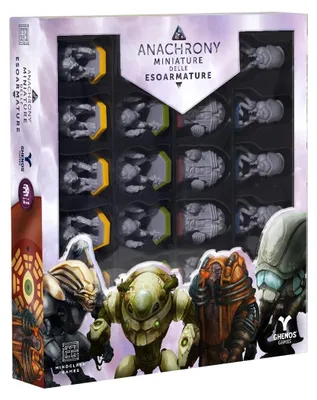 Produktbild von Ghenos Games Anachrony Exoarmatur-Miniaturen – 3D-Erweiterung für Brettspiel – 2